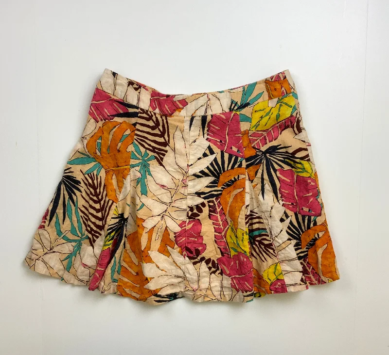 Tropical Print Skirt Mini & Short Forever 21,   Size: Large