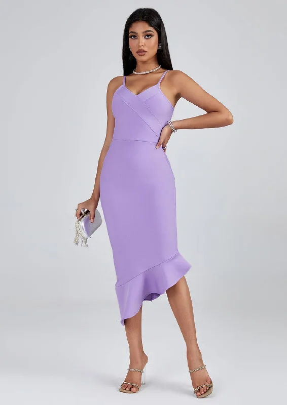 Lavender Lady Bandage Dress