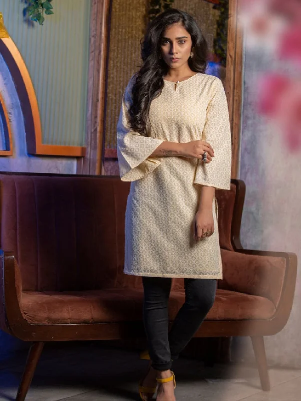 Embroidered Cotton Kurta 1608