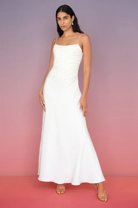 Clarice Draped Maxi Dress